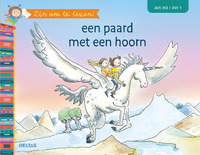 Een paard met een hoorn
