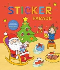 Kerstman Sticker Parade / Le père Noël Sticker Parade