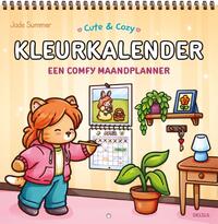 Cute & Cozy Kalender om in te kleuren Jade Summer