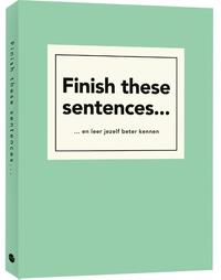 Finish these sentences…