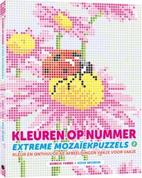 Kleuren-op-nummer: extreme mozaïekpuzzels
