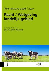 Pacht / Wetgeving landelijk gebied