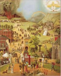 De brede en de smalle weg poster set 5 ex