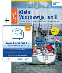 ANWB Cursusboek Klein Vaarbewijs I en II inclusief online examentraining