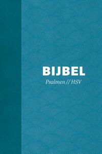 Bijbel (HSV) met Psalmen - hardcover blauw met schelpen