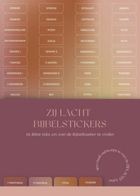 Zij Lacht bijbelstickers