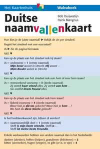 Duitse naamvallenkaart