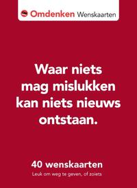 40 Omdenken wenskaarten
