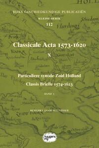 Classicale Acta 1573-1620 X