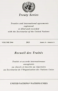 Treaty Series 2944 (English/French Edition)