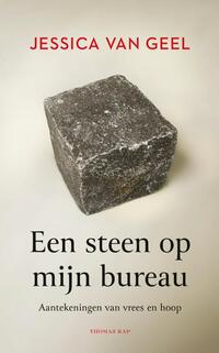 Een steen op mijn bureau