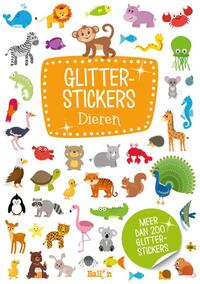 Glitterstickers Dieren
