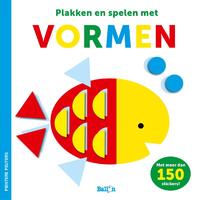 Plakken en spelen met vormen