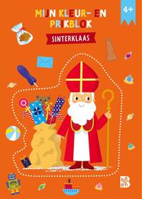 Kleur- en prikblok Sinterklaas