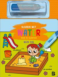 Kleuren met water voor de kleintjes: Mijn dag