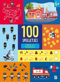 100 spelletjes: Politie en brandweer 6+