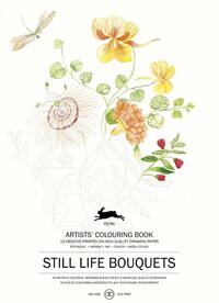 Still Life Bouquets - Artists' colouring Book