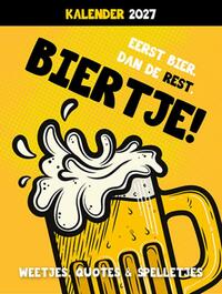 Scheurkalender 2027 Biertje!