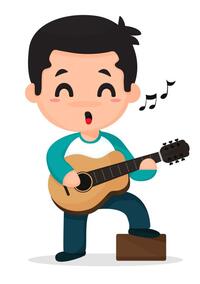 Gitaarakkoorden- Gitaartabs Notenschrift- Bladmuziek (A5) Boy Rock- Allets Comfort