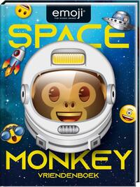 Vriendenboek - Emoji Space Monkey