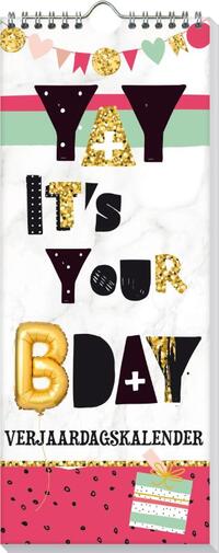 Verjaardagskalender It's your birthday