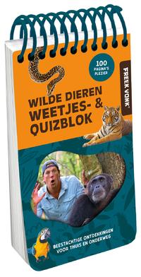 Freek Vonk Weetjes- & quizblok - Wilde Dieren