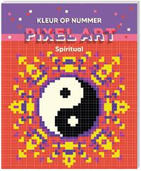 Kleuren op nummer - Pixel art - Spiritual