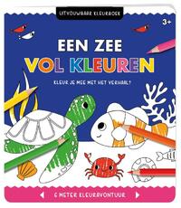 Uitvouwbaar kleurboek - Een zee vol kleuren