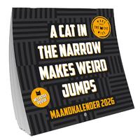 Make that the cat wise Amerikaanse kalender - 2026