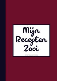 Grappig Cadeau voor Mannen, Vriend, Vrouwen, Vriendin - Recepten Invulboek / Receptenboek - "Mijn Recepten Zooi"