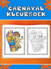 Leuk carnaval kleurboek voor kinderen