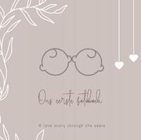 Ons eerste fotoboek - Fotoboek tweeling - Fotoalbum - Babyalbum - Plakboek - Invulboek.