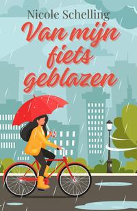 Van mijn fiets geblazen