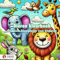 Dieren kleurboek voor kinderen (4-8 jaar)