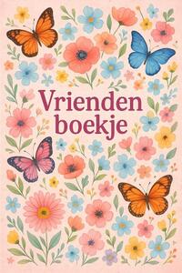 Bloemen en Vlinders Vriendenboekje