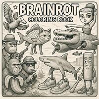 Brainrot Coloring Book