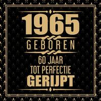 1965 Geboren 60 Jaar Tot Perfectie Gerijpt