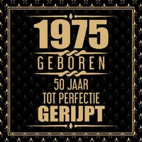 1975 Geboren 50 Jaar Tot Perfectie Gerijpt