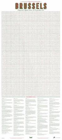 Dialectposter: BRUSSELS