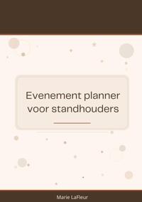 Evenementplanner voor standhouders