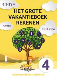 Het grote vakantieboek rekenen - Van groep 3 naar groep 4
