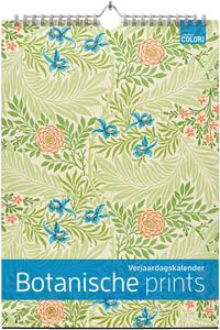 Verjaardagskalender Botanische prints