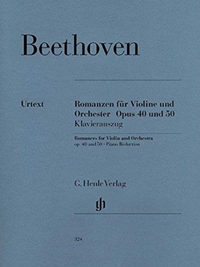 Beethoven, Ludwig van - Violinromanzen G-dur op. 40 und F-dur op. 50