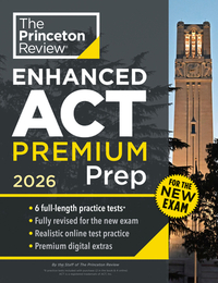 Princeton Review Enhanced ACT Premium Prep, 2026