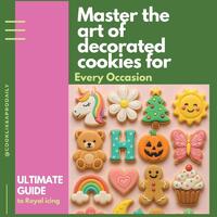 M, S: Master the Art of Decorated Cookies