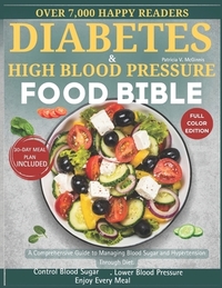 Diabetes and High Blood Pressure Food Bible: A Comprehensive Guide to Managing Blood Sugar and Hypertension Through Diet.