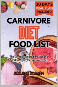 Carnivore Diet Food List: The Complete Ingredient list and Food to Avoid for Carnivore Diet