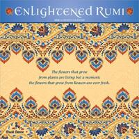 Enlightened Rumi 2026 12 X 24 Inch (Hanging) Monthly Square Wall Calendar Plastic-Free