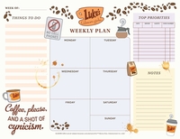 Gilmore Girls Weekly Planner Notepad