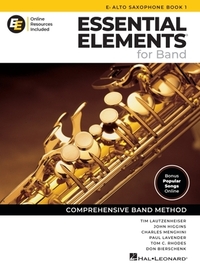 Essential Elements for Band - Eb Alto Saxophone Book 1 with Eei Online Resources Eb Alto Sax Method Songbook and Sheet Music for School Band Students